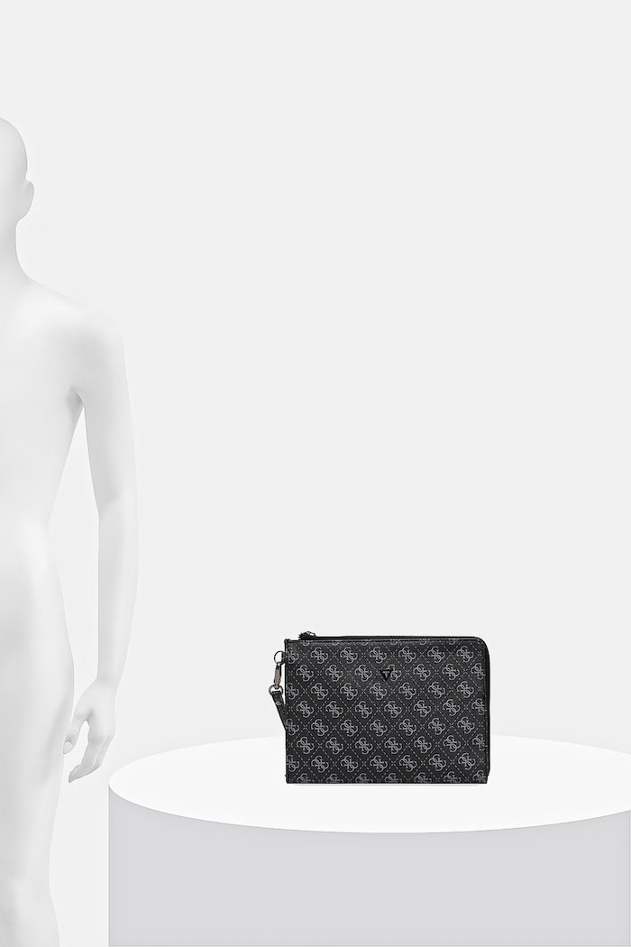 Guess vrecko pánske z imitácie kože MILANO PMBALO.P5235 čierna