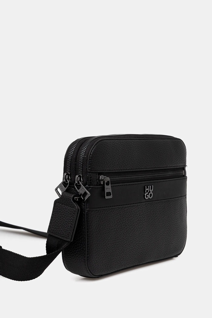 HUGO borsetă Quantic_Crossbody 50558412 negru SS26