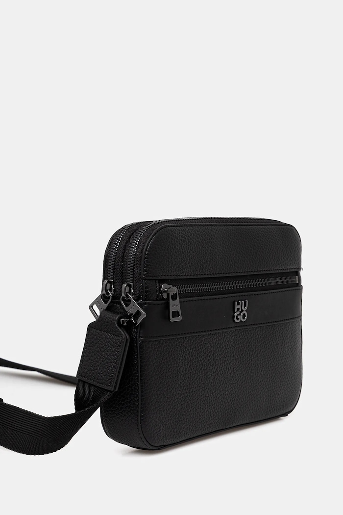 HUGO borsetă Quantic_Crossbody 50558412 negru SS26
