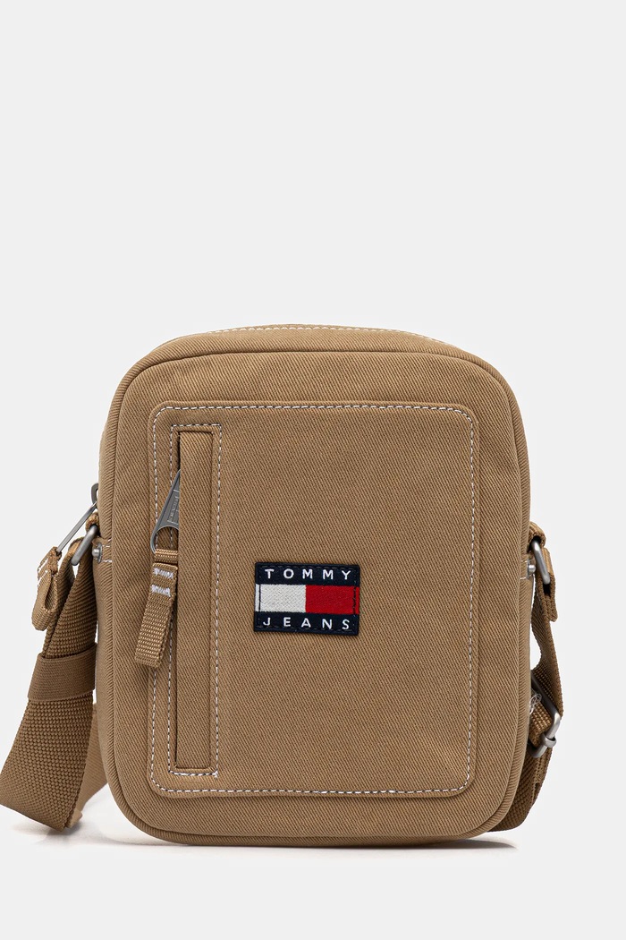 Tommy Jeans táska textil bézs AM0AM13879