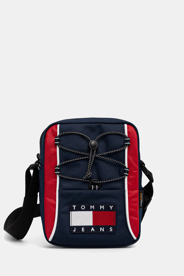 Σακίδιο Tommy Jeans υφασμάτινο σκούρο μπλε AM0AM13882