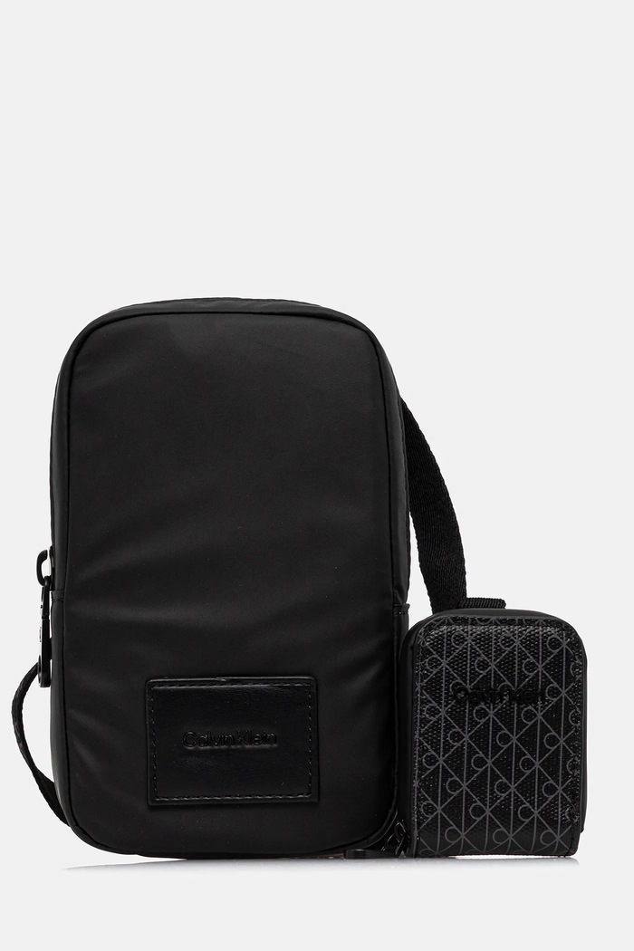 Calvin Klein borsetă uni negru LV04D1115G