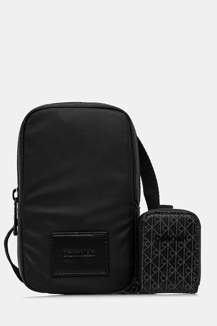 Calvin Klein borsetă uni negru LV04D1115G