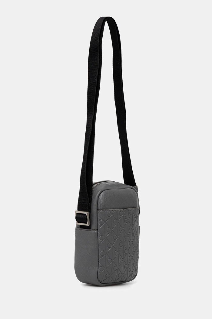 Taštička Calvin Klein LV04D3228G šedá SS26