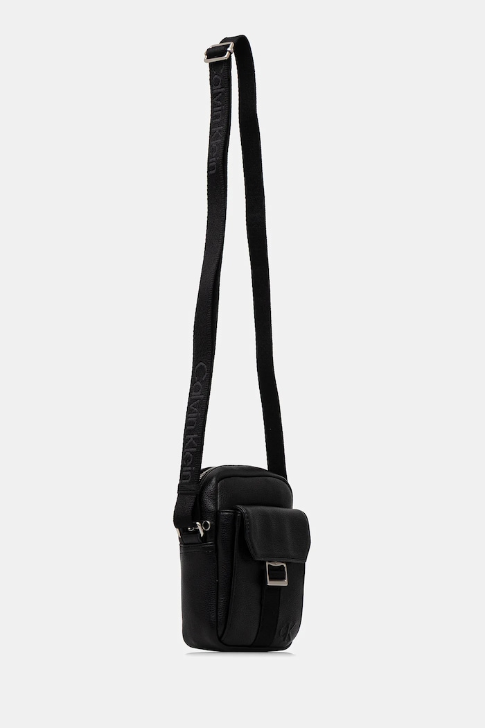 Calvin Klein taštička pánská z imitace kůže LV04D3281G černá SS26