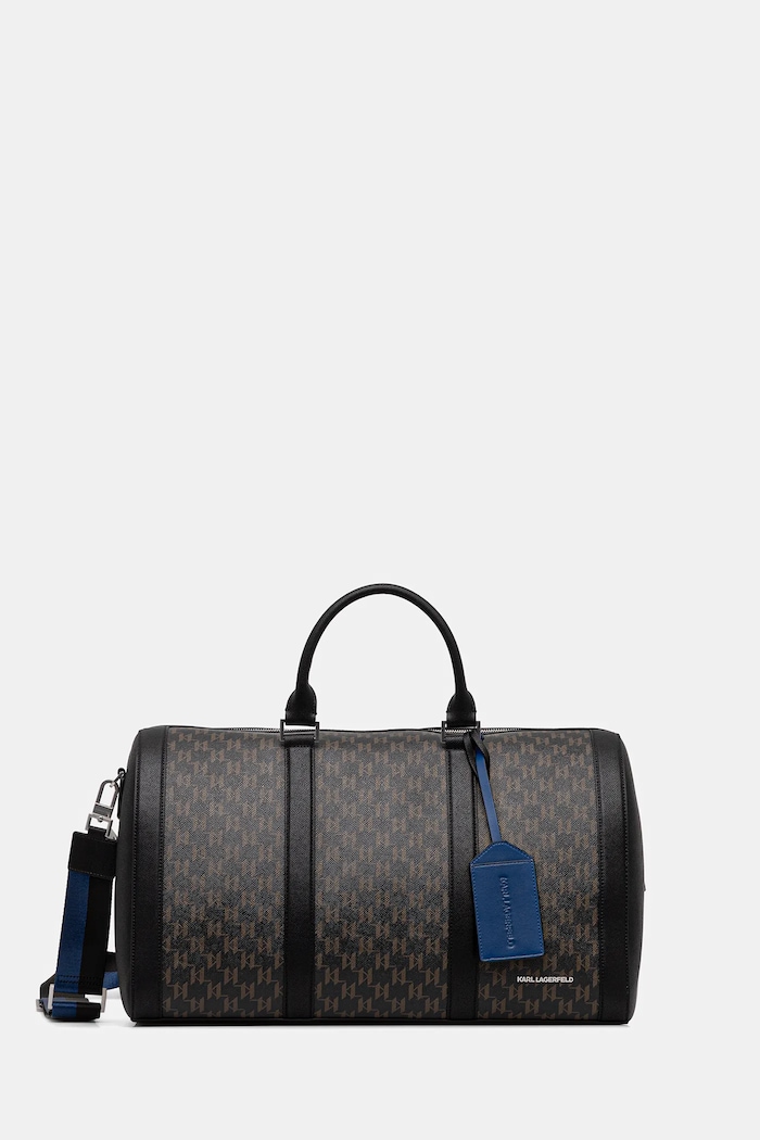 Karl Lagerfeld táska K/MONOGRAM 50 x 39 x 23 cm szintetikus bőr barna B1M30222