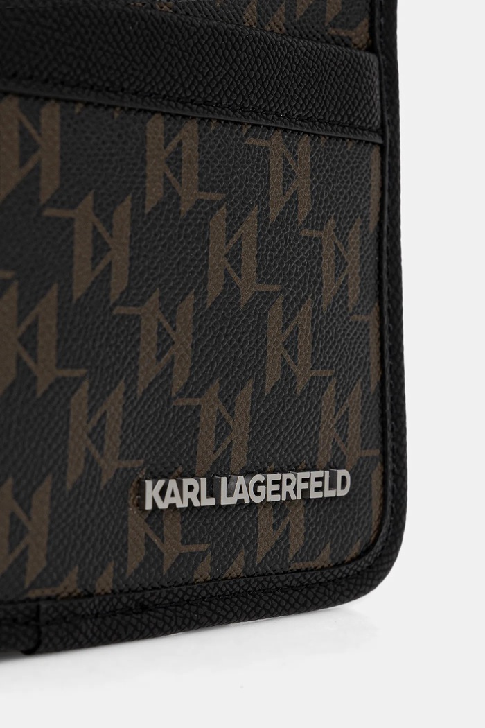 Karl Lagerfeld táska K/MONOGRAM B1M30223 barna