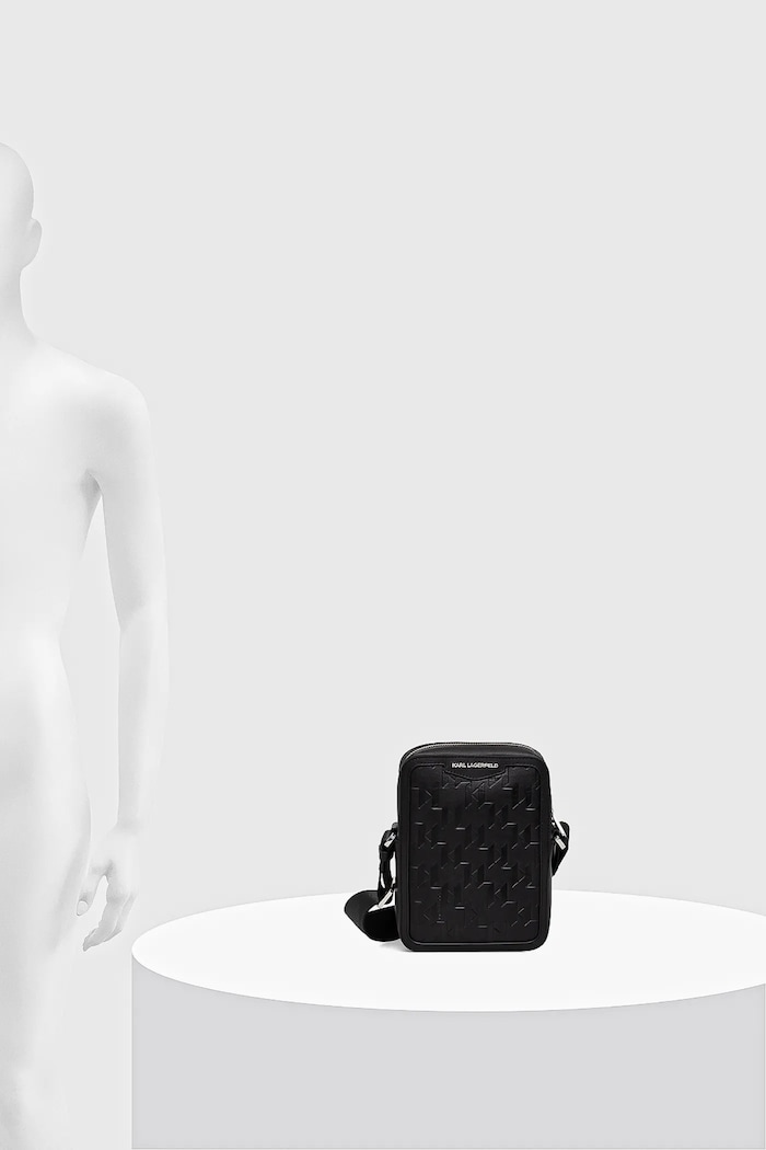Kožená taška Karl Lagerfeld K/LOOM B1M30210