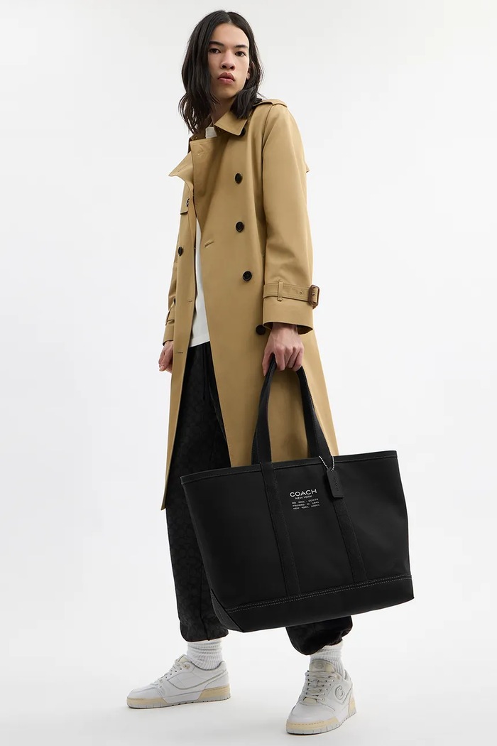 Coach τσάντα από βαμβάκι Utility Tote CCW72