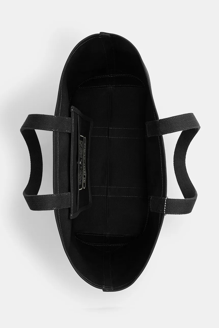 Coach τσάντα από βαμβάκι Utility Tote μαύρο CCW72