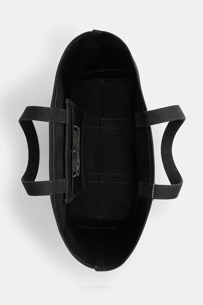 Coach τσάντα από βαμβάκι Utility Tote μαύρο CCW72