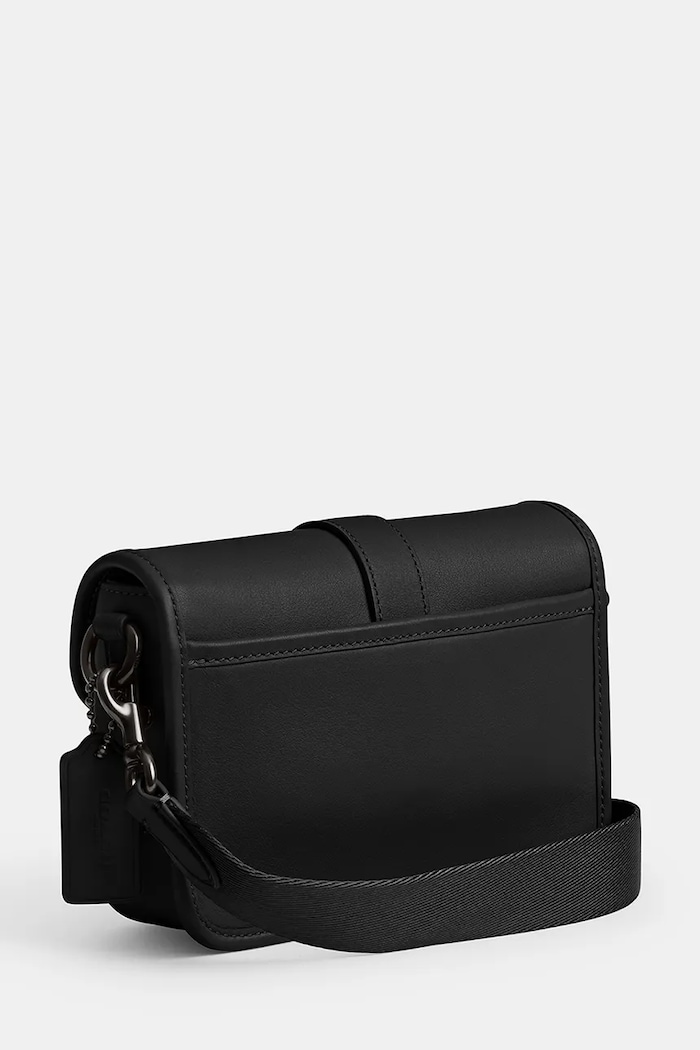 Coach bőr oldaltáska League Crossbody 19 CY989 fekete SS26