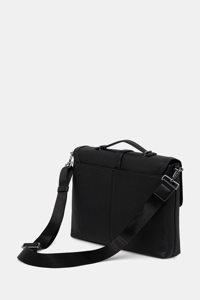 Doplnky Kožená taška Michael Kors 33R6LHDA9L čierna