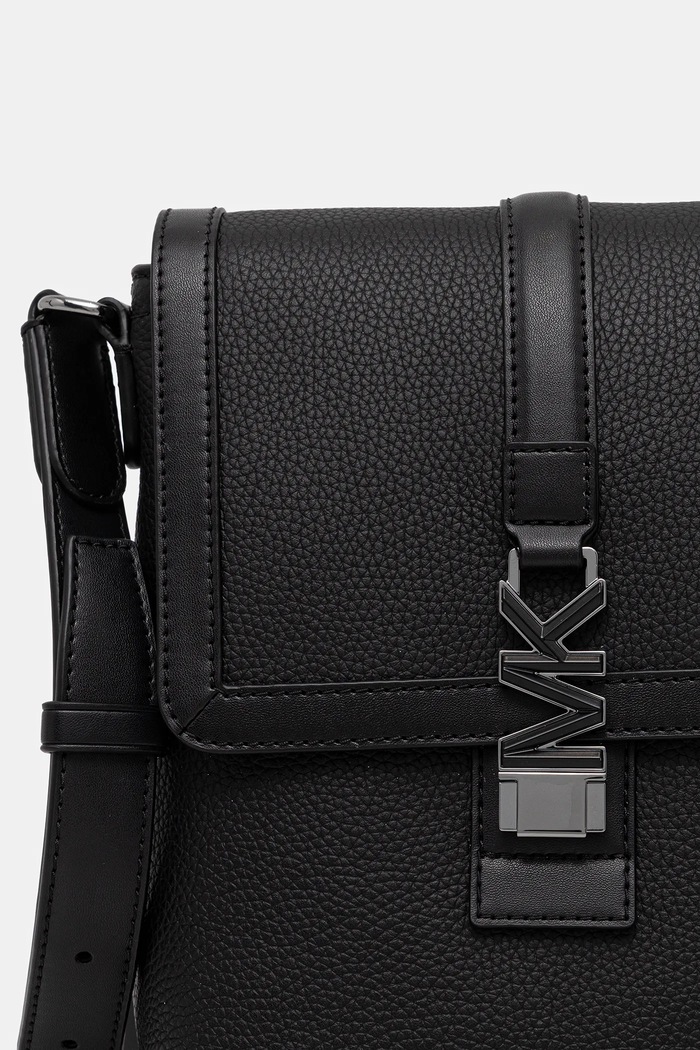 Kožená taška Michael Kors čierna 33R6LHDM8L