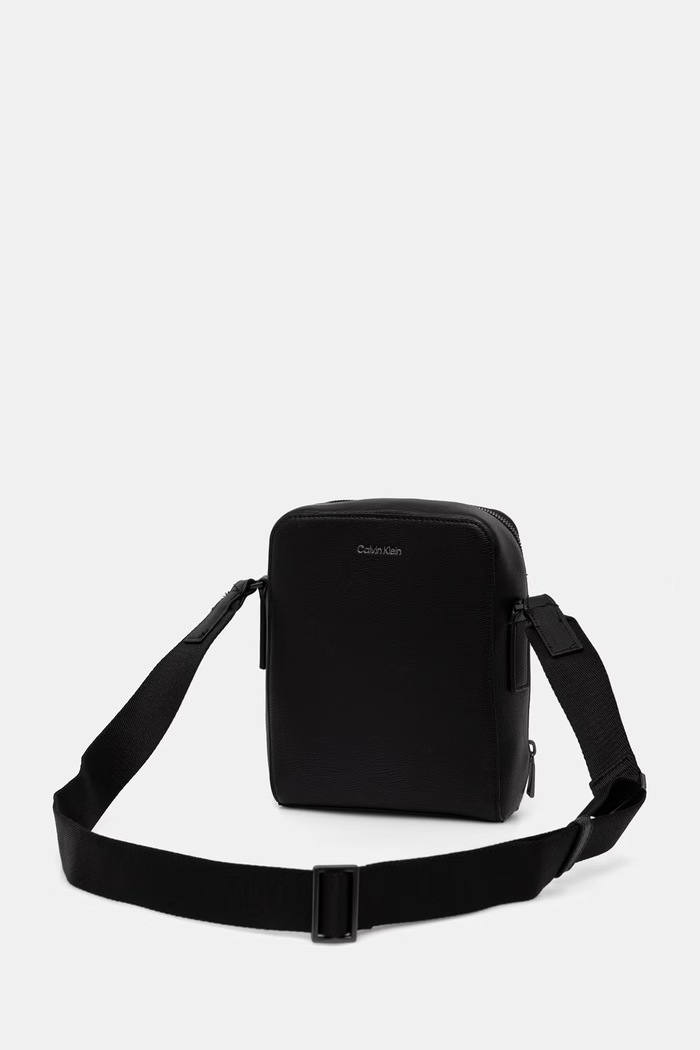 Doplňky Calvin Klein pánská taška přes rameno z imitace kůže LV04D3293G černá