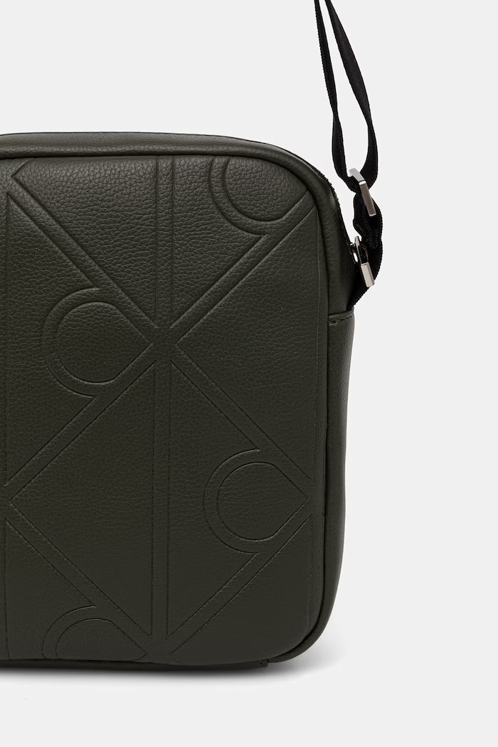 Doplňky Calvin Klein taška přes rameno pánská z imitace kůže LV04D3331G zelená