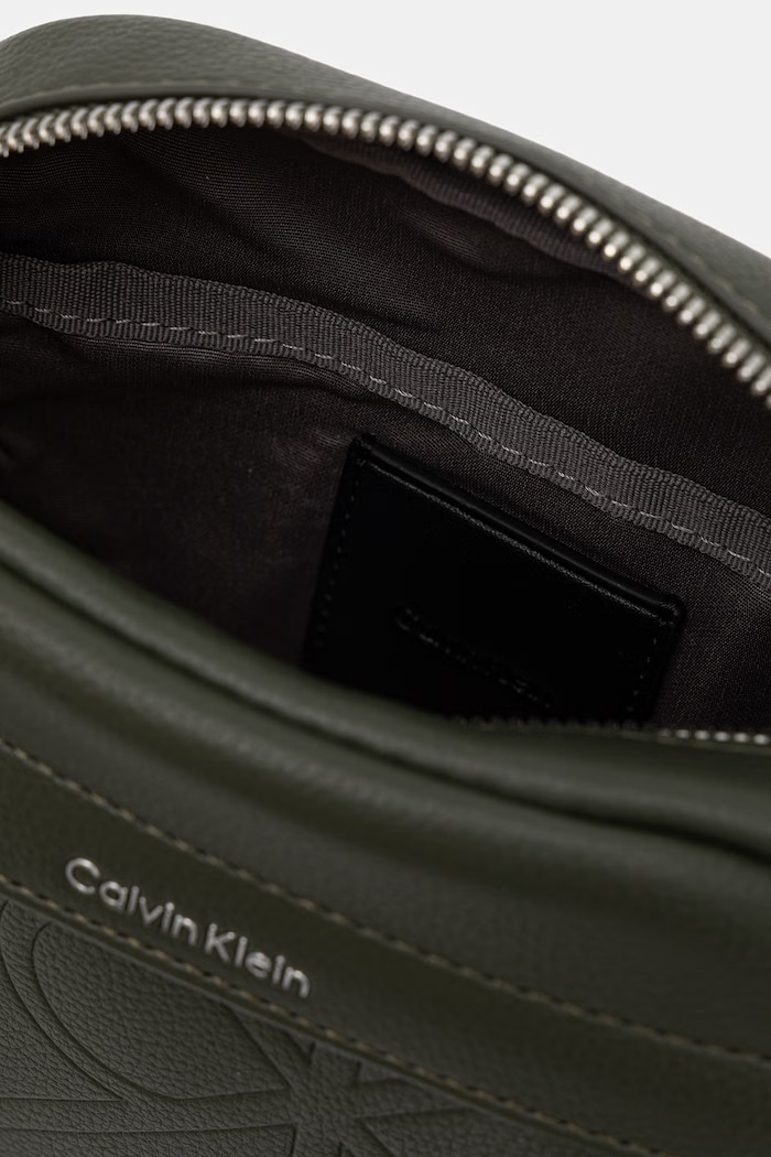 Calvin Klein taška přes rameno pánská z imitace kůže LV04D3331G zelená