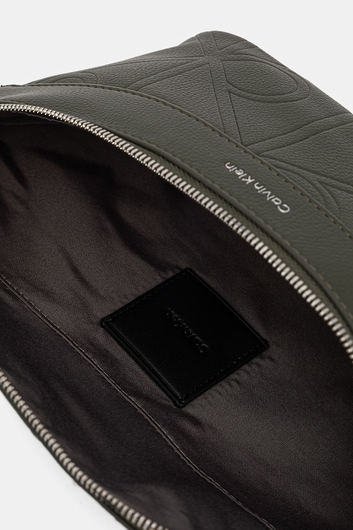 Calvin Klein ľadvinka pánska z imitácie kože zelená LV04D3332G