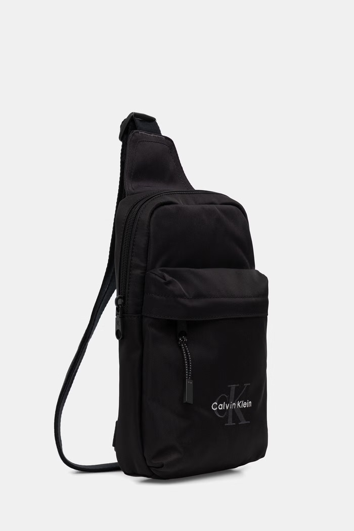 Calvin Klein borsetă de umăr pentru bărbați LV04D3300G negru SS26