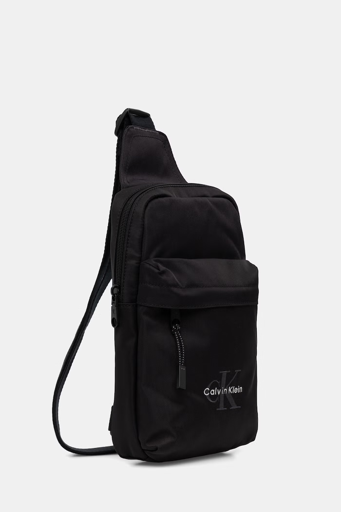 Calvin Klein borsetă de umăr pentru bărbați LV04D3300G negru SS26