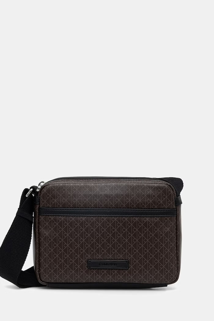 Calvin Klein vrecko pánske hnedá LV04D3314G