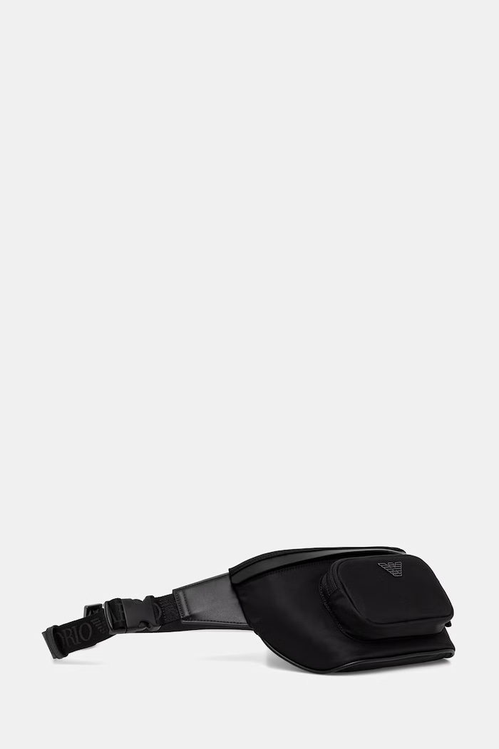 Emporio Armani ľadvinka pánska EM001805.AF13454 čierna SS26