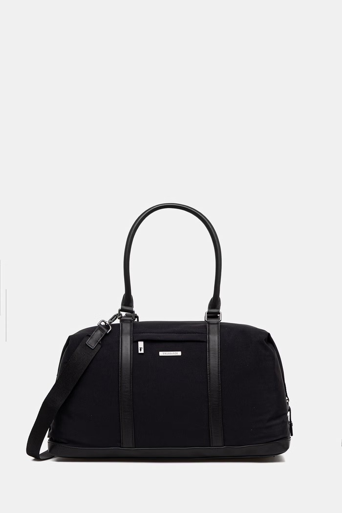 Taška Trussardi textilní černá Z389E006551N