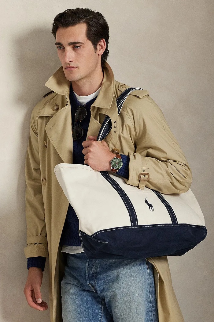 Polo Ralph Lauren materiálová taška pánska bavlnená 405P02124