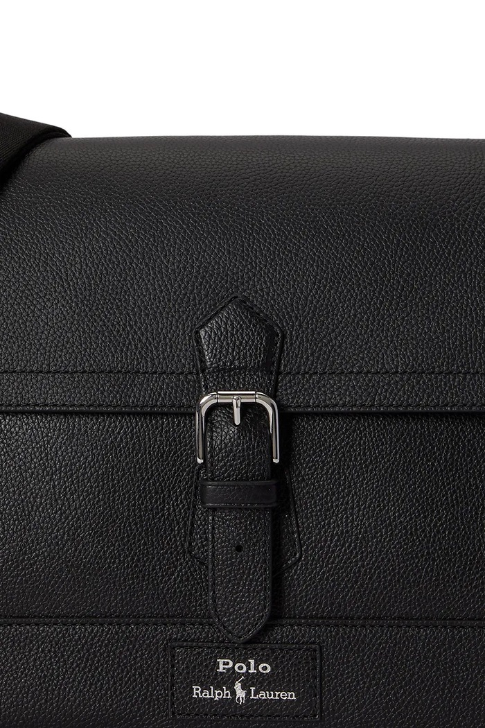 Polo Ralph Lauren pánska kožená taška 405P07846 čierna