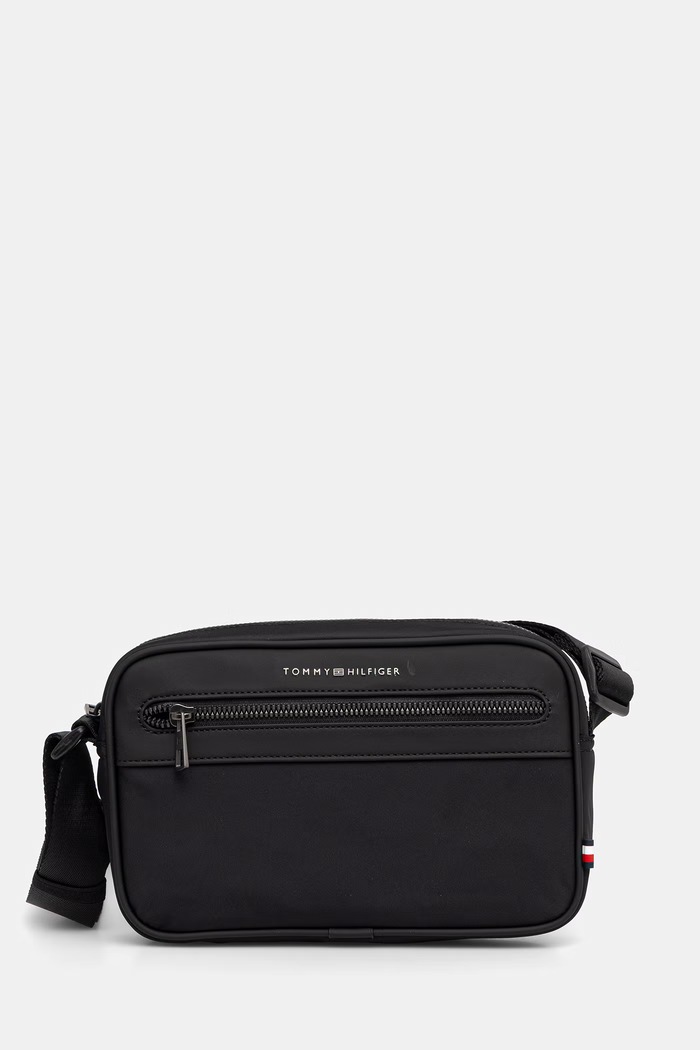 Tommy Hilfiger taška cez rameno pánska čierna AM0AM14152