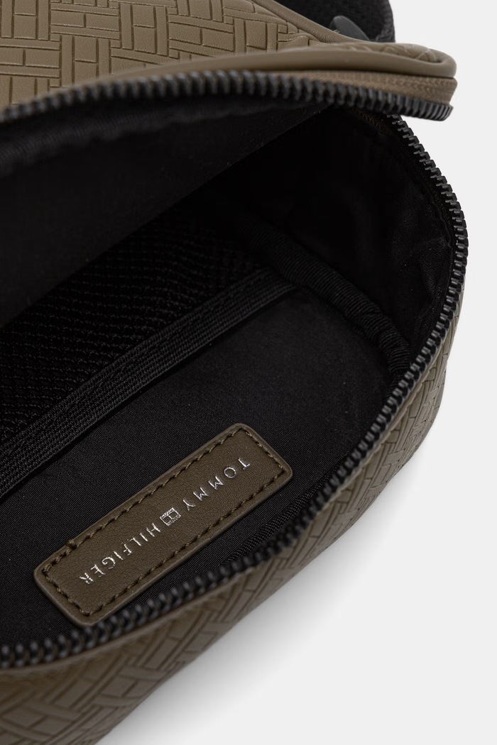 Tommy Hilfiger Φάκελος ανδρικός από απομίμηση δέρματος πράσινο AM0AM14193