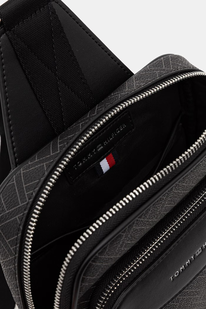 Tommy Hilfiger plecak męski z imitacji skóry AM0AM14140 czarny