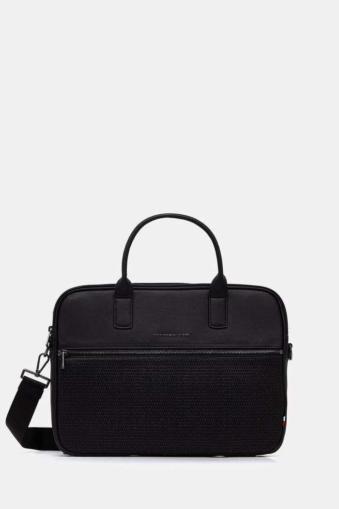 Tommy Hilfiger férfi műbőr táska fekete AM0AM14094