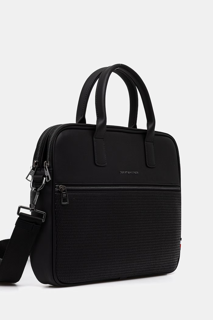 Tommy Hilfiger férfi műbőr táska AM0AM14094 fekete SS26
