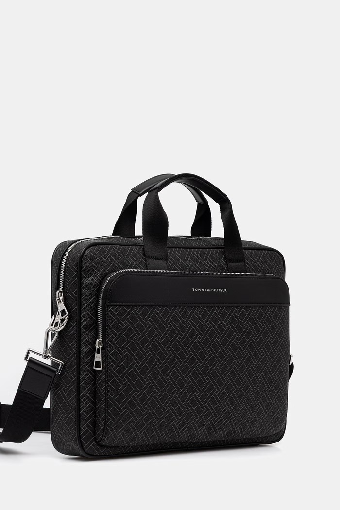 Tommy Hilfiger férfi műbőr táska AM0AM14141 fekete SS26