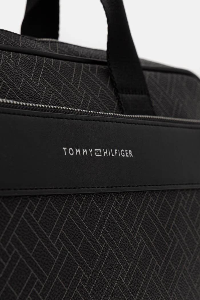 Tommy Hilfiger férfi műbőr táska fekete AM0AM14141
