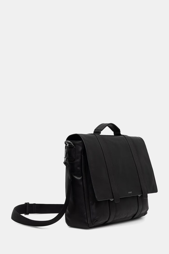 Joop! geantă pentru bărbați, din piele Cerratano Kreon 4140008256 negru SS26