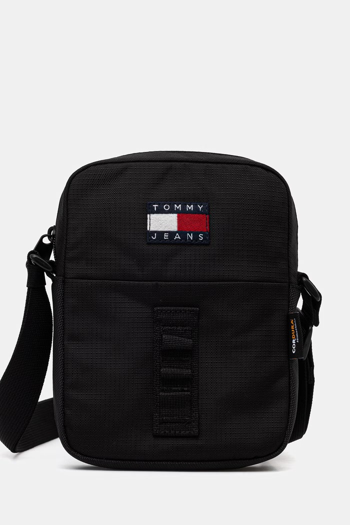 Tommy Jeans φάκελος ανδρικός μαύρο AM0AM14222