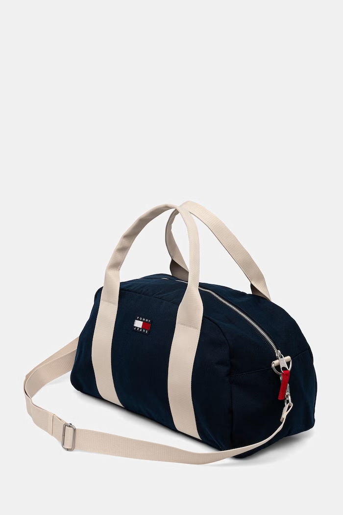 Αξεσουάρ Tommy Jeans υφασμάτινη τσάντα ανδρική AM0AM14224 σκούρο μπλε