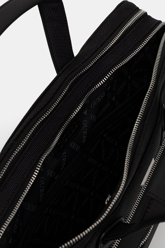Guess geantă de laptop pentru bărbați BERNA HMBEHN.P6138 negru