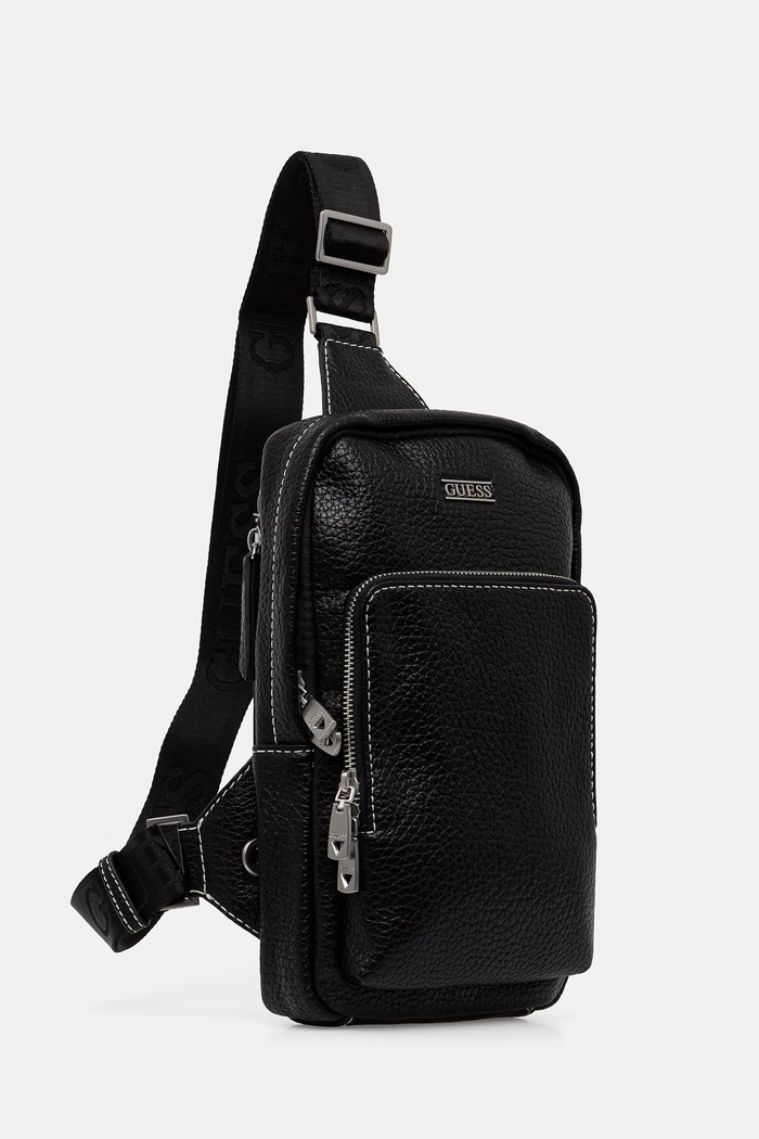 Guess városi hátizsák férfi műbőr BOSTON HMBOGS.P6226 fekete SS26