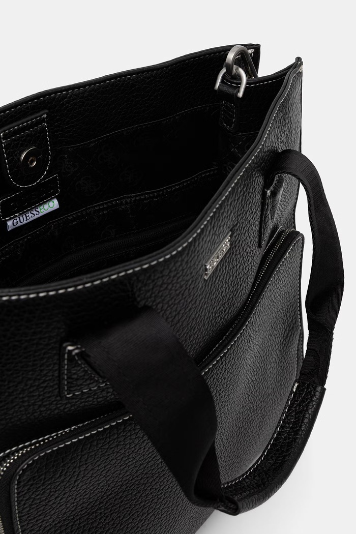 Guess geantă pentru bărbați BOSTON HMBOGS.P6246 negru