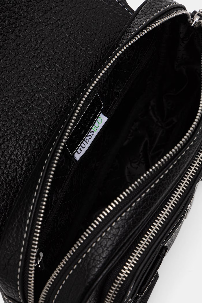 Guess borsetă pentru bărbați, cu imitație de piele BOSTON HMBOGS.P6264 negru