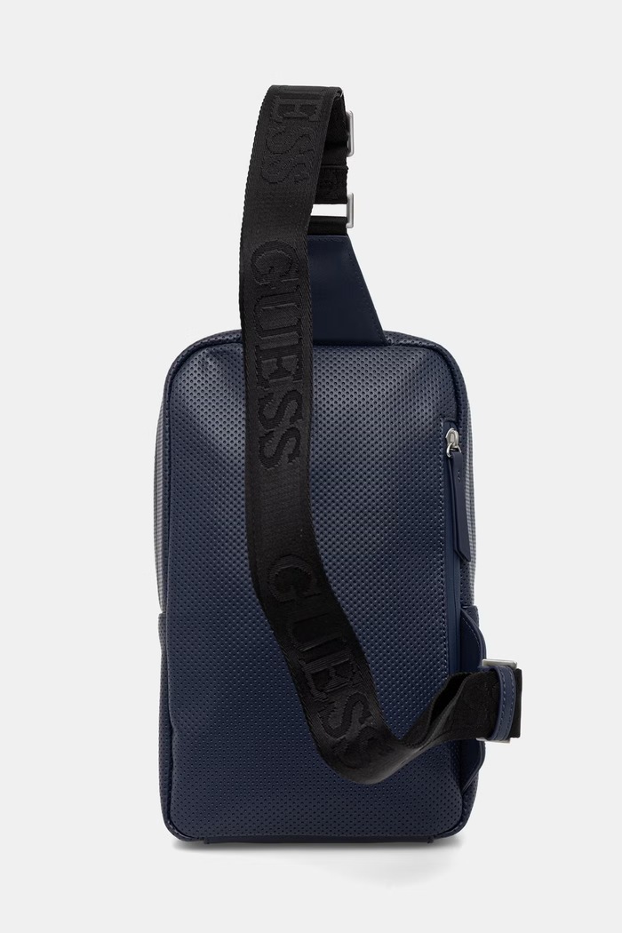 Doplnky Guess ruksak pánsky z imitácie kože BOSTON HMBOSP.P6226 tmavomodrá