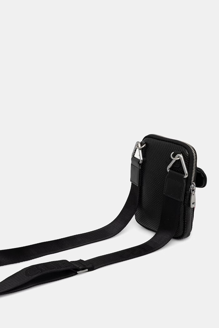 Accesorii Guess borsetă pentru bărbați, cu imitație de piele BOSTON HMBOSP.P6242 negru