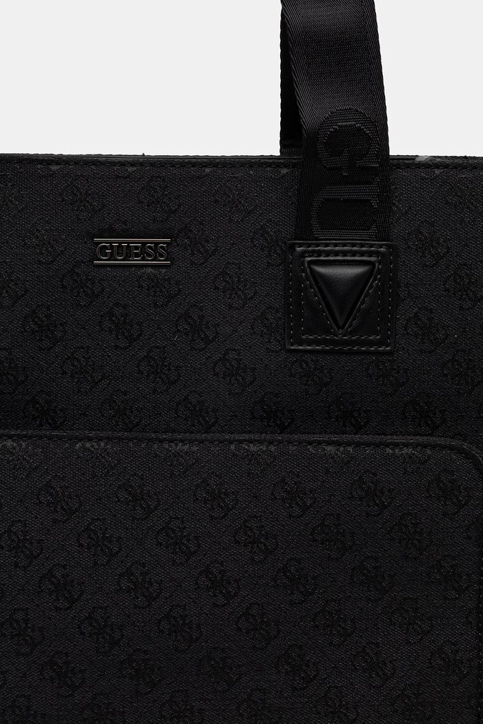 Guess geantă pentru bărbați BOSTON negru HMBOST.P6246