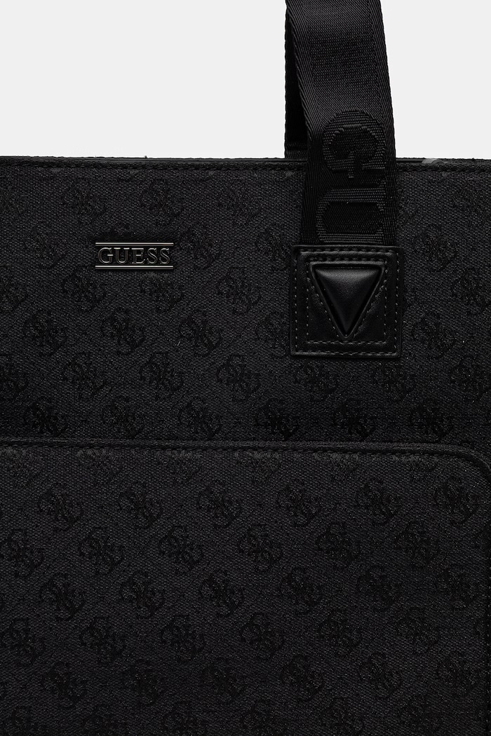 Guess geantă pentru bărbați BOSTON negru HMBOST.P6246