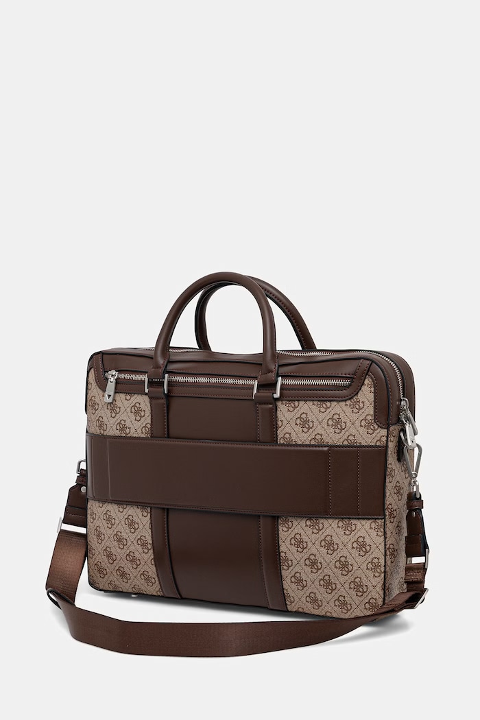 Doplnky Guess taška na notebook pánska MILANO HMMILL.P6269 béžová