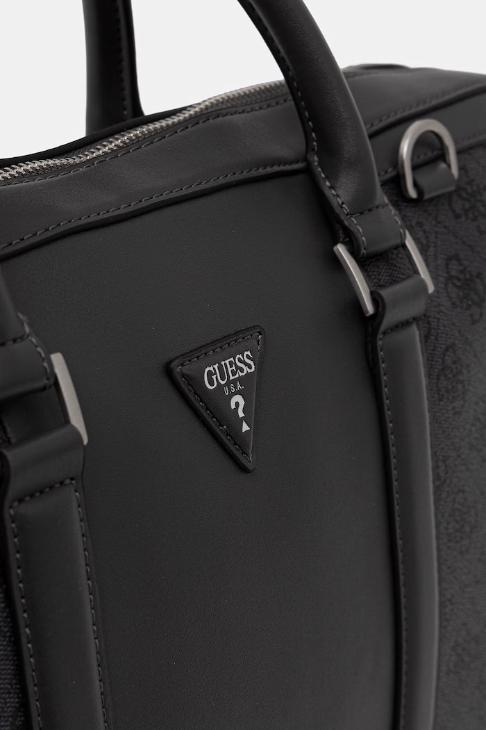 Guess borsa da laptop da uomo MILANO grigio HMMILL.P6269