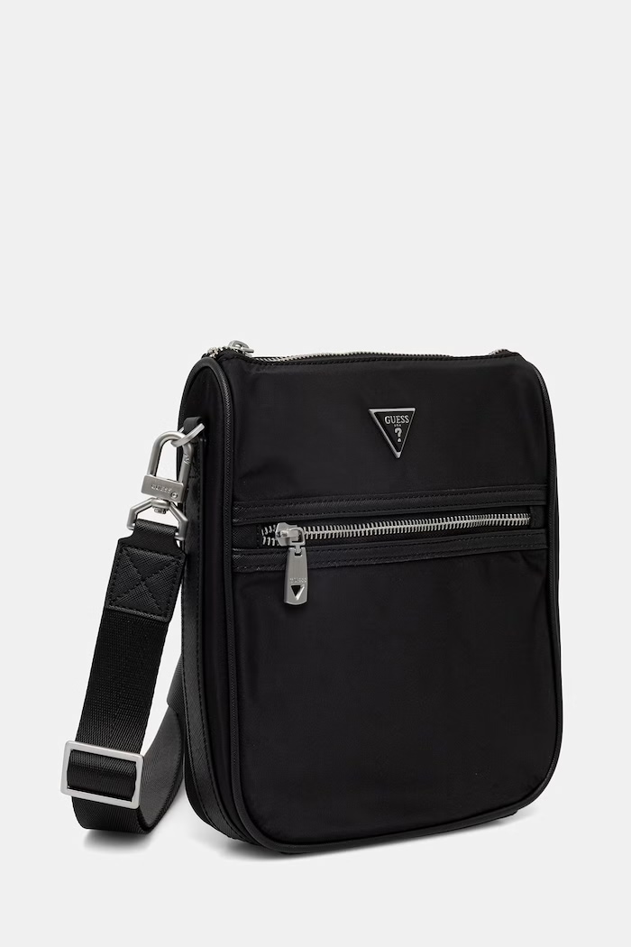 Guess borsetă de umăr pentru bărbați MILANO HMMINY.P6117 negru SS26